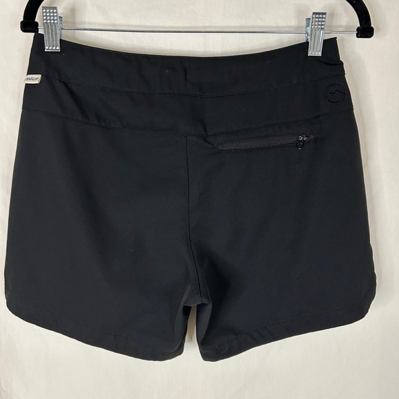 Magellan Outdoors Womens Black Active Shorts Size XS Polyester Zip Pocket - Picture 4 of 7